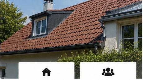 Maison et toiture entretenue à Lardy