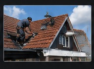 Couvreur en intervention