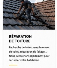 Réparation de toiture