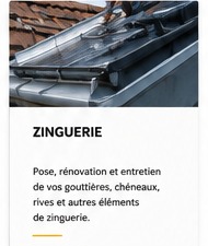 Travaux de zinguerie